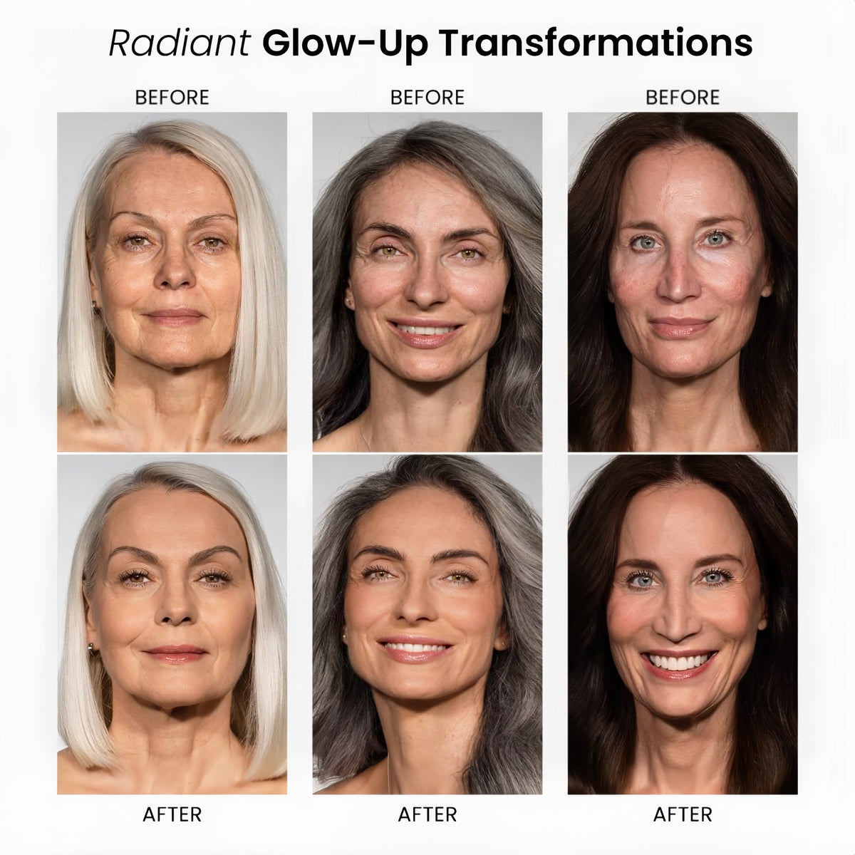 Prime Prometics Color Changing Foundation for Mature Women Instantly Adapts to Your Skin Tone, Buildable Light-to-Medium Coverage, 12-Hour Wear, Natural Dewy Finish, Hypoallergenic